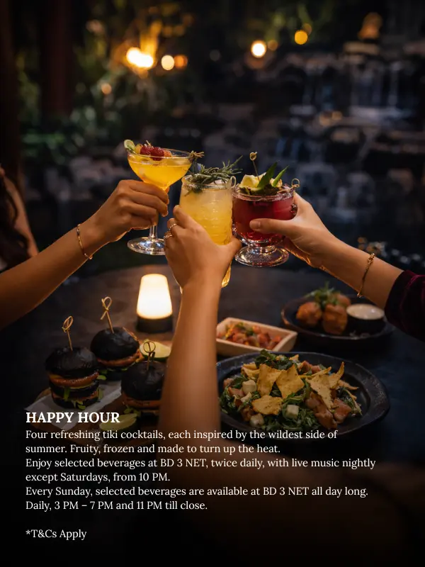 HAPPY HOUR At Sherlock Holmes & Typhoon Bar cover image