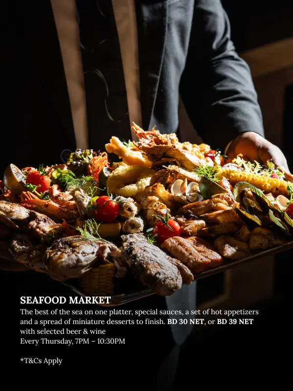 SEAFOOD MARKET AT AL WAHA cover image